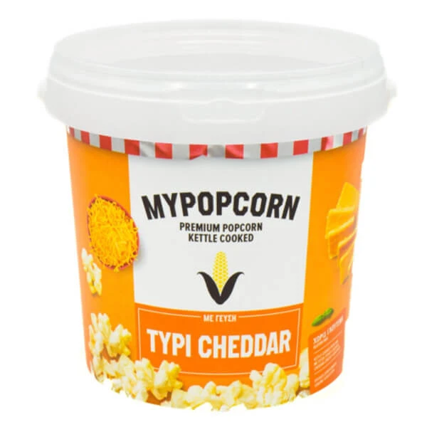 Ποπ Κορν Τυρί Cheddar MYPOPCORN 45gr