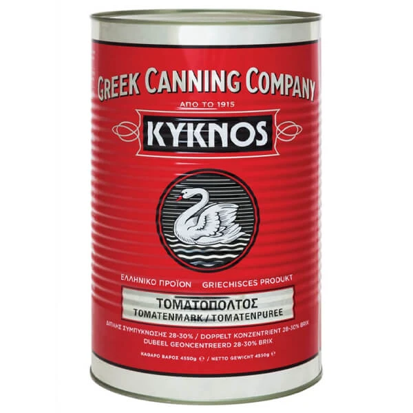 Τοματοπολτός 28% ΚΥΚΝΟΣ 4,55kg