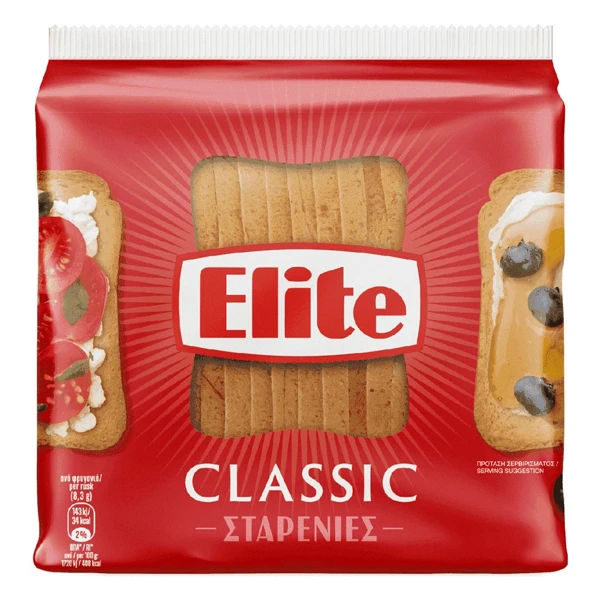 Φρυγανιές Σταρένιες ELITE 250gr