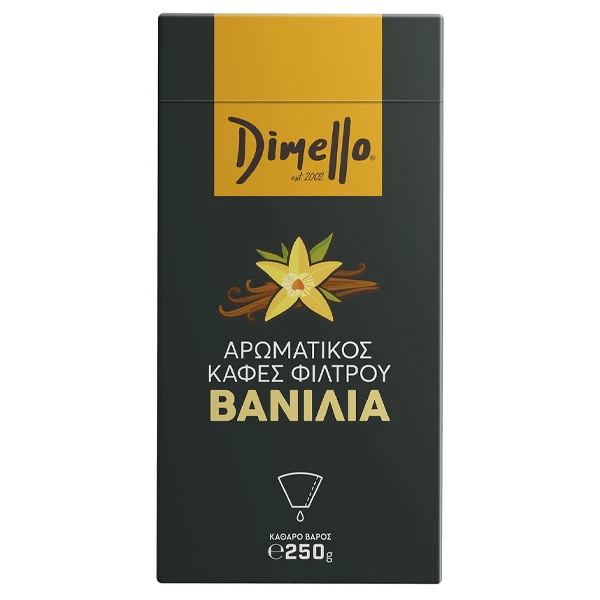 Καφές Φίλτρου Βανίλια DIMELLO 250gr
