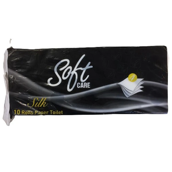 Χαρτί Υγείας SILK 4Φύλλων/95gr SOFTCARE 10τμχ