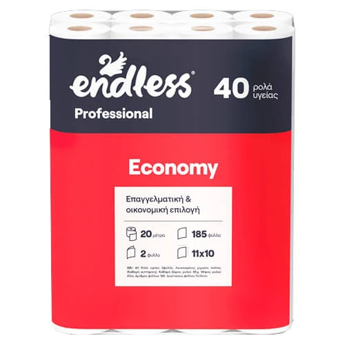 Χαρτί Υγείας Economy 67gr ENDLESS 40τμχ