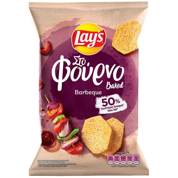 Πατατάκια Φούρνου Μπάρμπεκιου LAYS 105gr