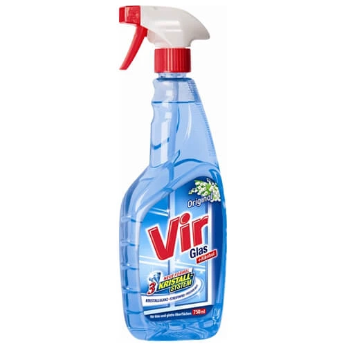 Καθαριστικό Τζαμιών Μπλε VIR 750ml