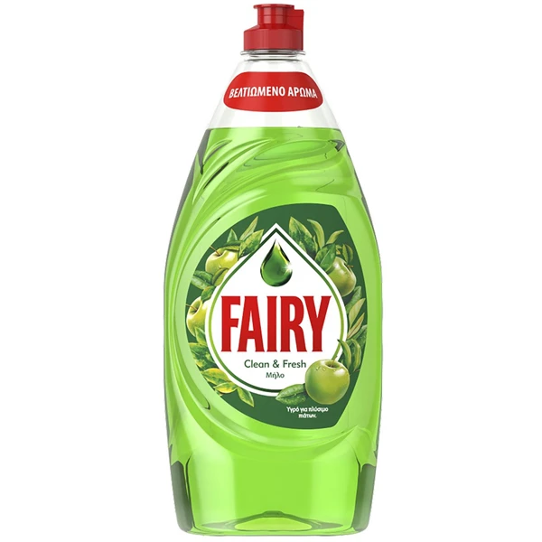 Υγρό Πιάτων Μήλο FAIRY 900ml