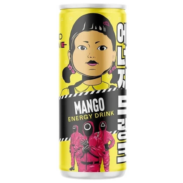 Energy Drink Μάνγκο Squid Game BIG EAGLE 250ml
