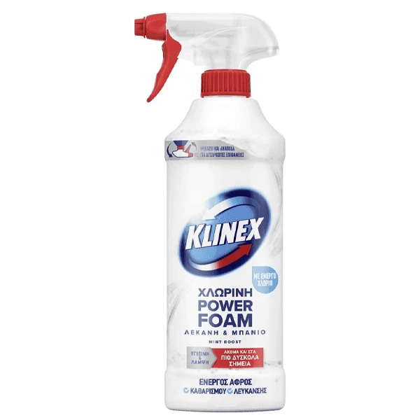 Καθαριστικός Αφρός σε Σπρέι KLINEX 435ml