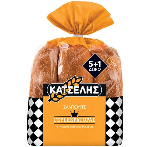 Ψωμάκια για Sandwich ΚΑΤΣΕΛΗΣ 546gr