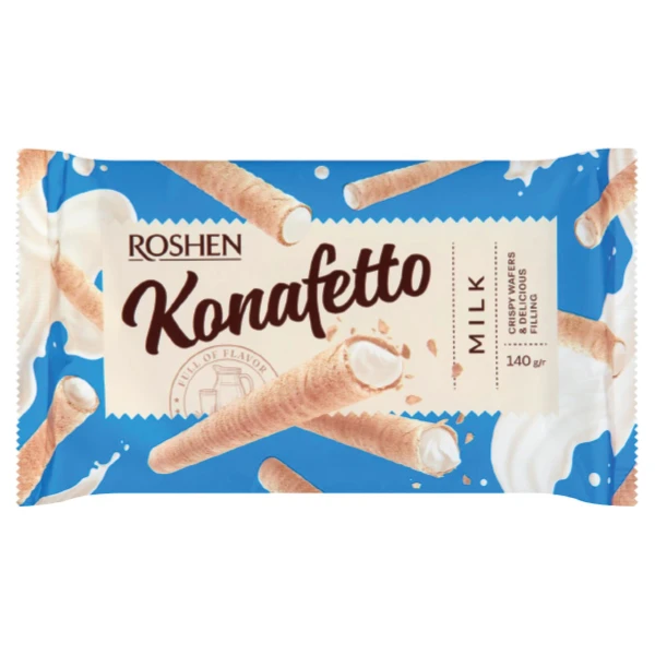 Πουράκια Κρέμα Γάλακτος ROSHEN 140gr