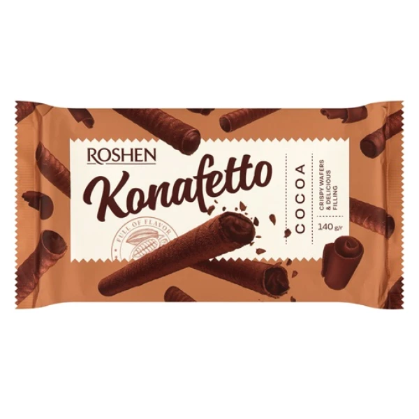 Πουράκια Κρέμα Κακάο ROSHEN 140gr