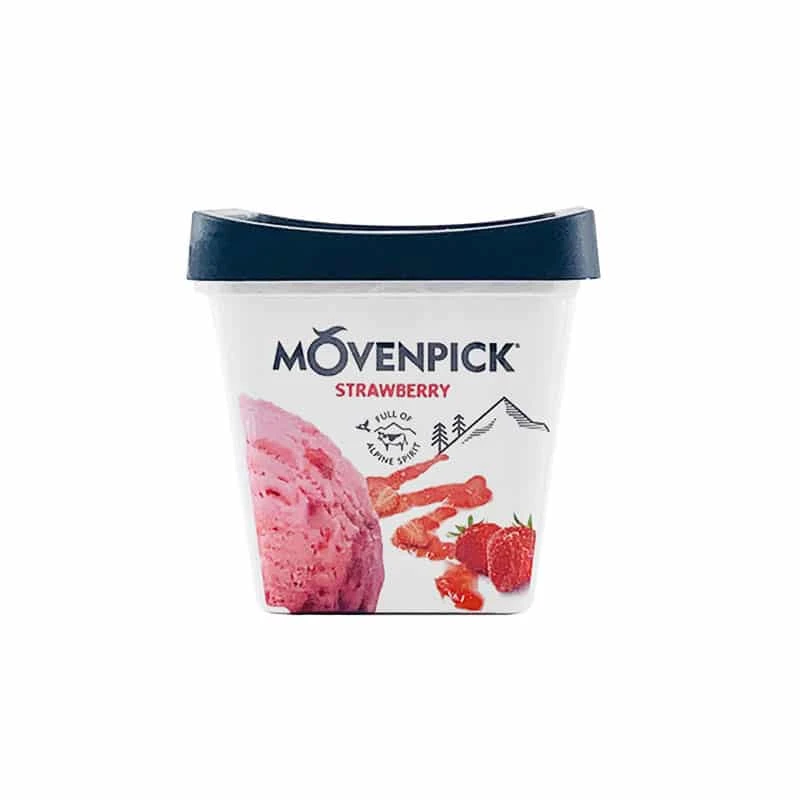 Παγωτό Φράουλα MOVENPICK 2,4lt (2x2,4lt)