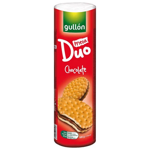 Μπισκότα Γεμιστά με Σοκολάτα GULLON 500gr