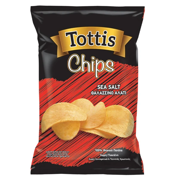Πατατάκια με Αλάτι TOTTIS 90gr