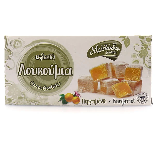 Λουκούμια Περγαμόντο ΜΕΛΕΤΙΑΔΗ 300gr