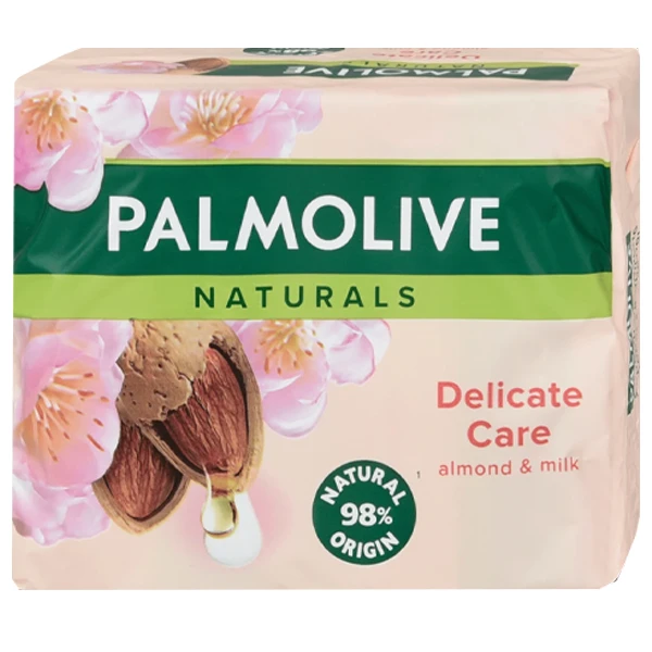 Σαπούνι Πλάκα Αμύγδαλο & Γάλα PALMOLIVE 90gr (4x90gr)