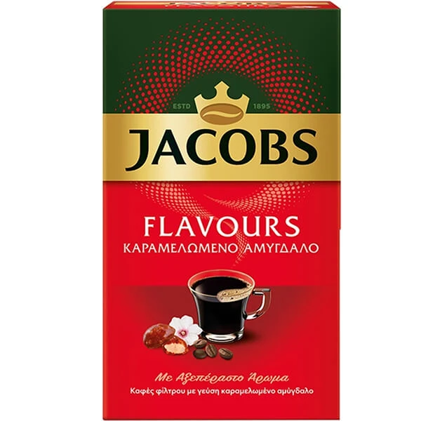 Καφές Φίλτου Καραμελωμένο Αμύγδαλο JACOBS 250gr