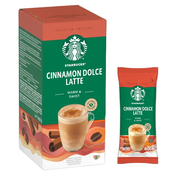 Στιγμιαίος Καφές Latte σε Στικς STARBUCKS 5τμχ (5x23,5gr)