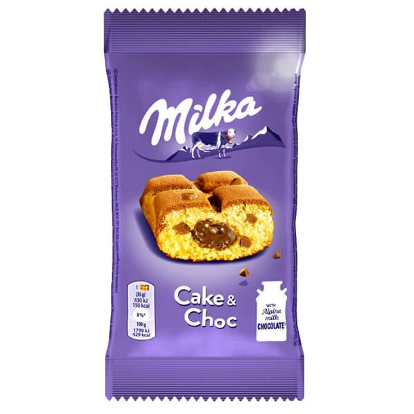 Κέικ με Γέμιση Σοκολάτας MILKA 35gr (24x35gr)