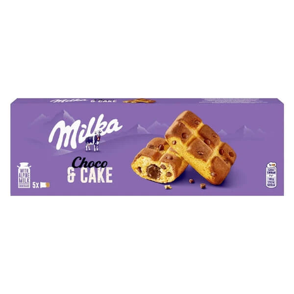 Κέικ με Γέμιση Σοκολάτας MILKA 35gr (5x35gr)