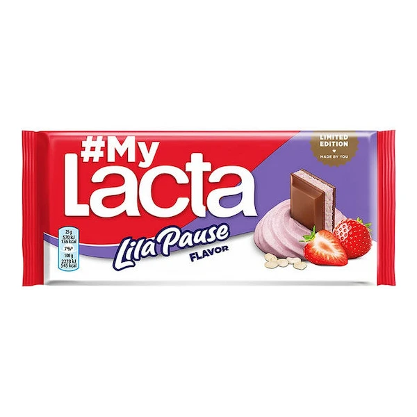 Σοκολάτα με Γεύση Lila Pause LACTA 100gr