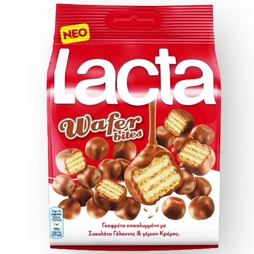 Γκοφρετάκια LACTA 110gr