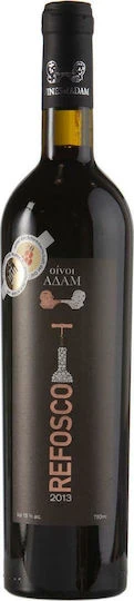 Ερυθρός Ξηρός Οίνος Refosco ΟΙΝΟΙ ΑΔΑΜ 750ml