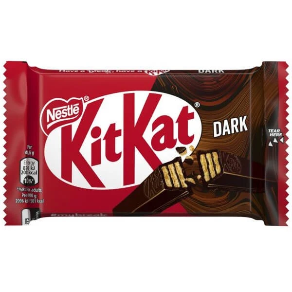 Σοκολάτα Μαύρη 4 Finger KIT KAT 41,5gr (24x41,5gr)