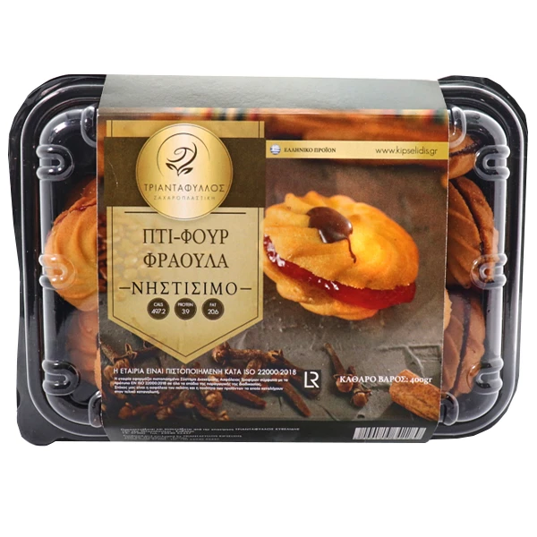 Πτι-Φουρ Φράουλα ΤΡΙΑΝΤΑΦΥΛΛΟΣ 400gr