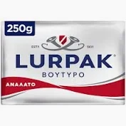 Βούτυρο Πλακάκι Ανάλατο LURPAK 250gr