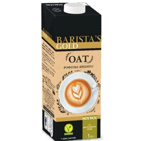 Ρόφημα Βρώμης Barista's Gold Oat ΝΟΥΝΟΥ 1lt