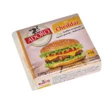 Τυρί Cheddar σε Φέτες Burger ADORO 200gr