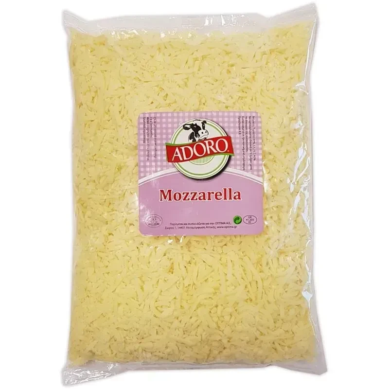 Μοτσαρέλα Τριμμένη ADORO 1kg