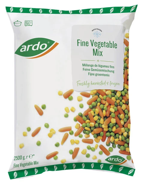 Ανάμεικτα Κατεψυγμένο Λαχανικά 5 Ειδών ARDO 2,5kg