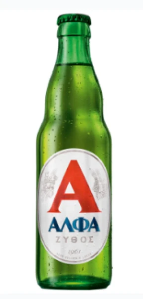 Μπύρα Φιάλη ΑΛΦΑ 330ml