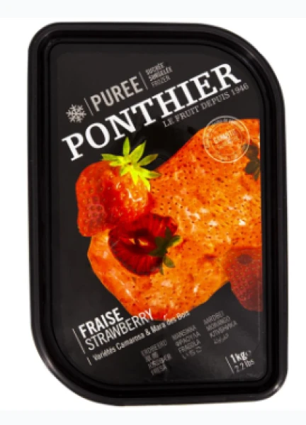 Πουρές Φράουλα Κατεψυγμένος PONTHIER 1kg