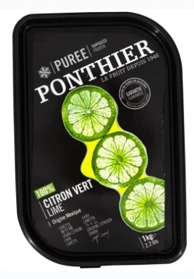 Πουρές Lime Sugar Free Κατεψυγμένος PONTHIER 1kg