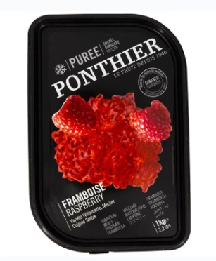 Πουρές Φρούτων Φραμπουάζ Κατεψυγμένος PONTHIER 1kg
