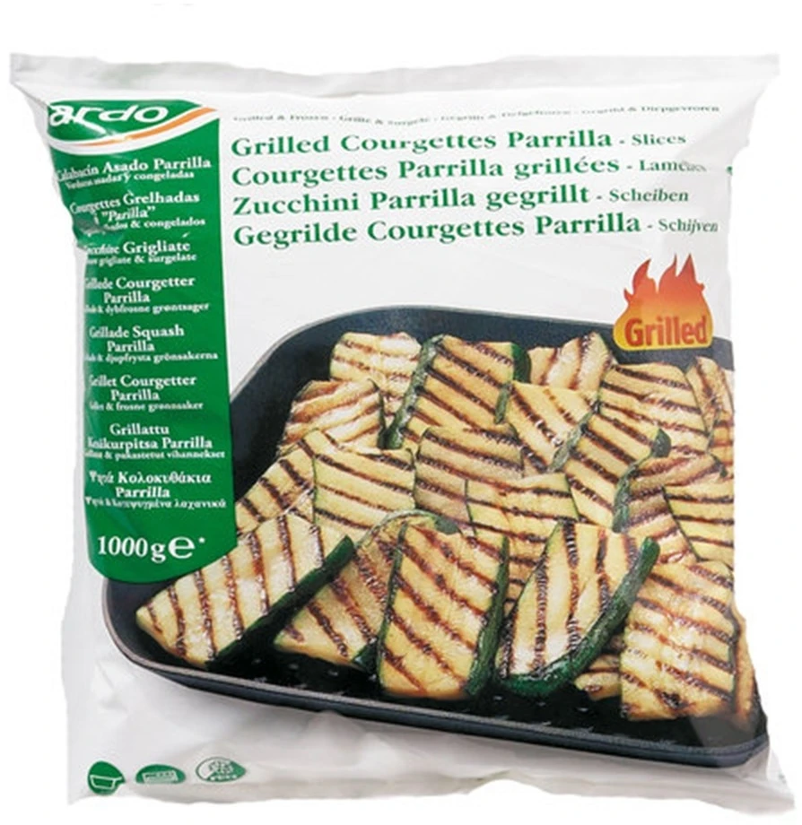 Ψητά Κατεψυγμένα Κολοκυθάκια σε Φέτες ARDO 1kg