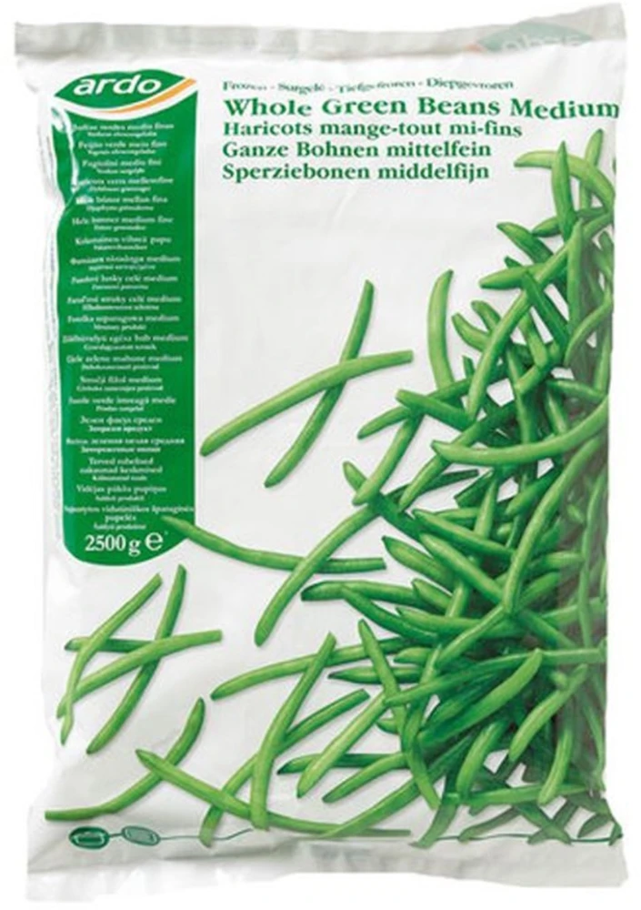 Φασολάκια Κατεψυγμένα Ολόκληρα ARDO 2,5kg