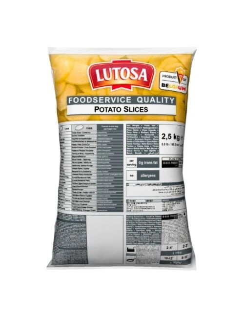 Πατάτες Κατεψυγμένες σε Ροδέλες LUTOSA 2,5kg