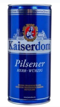 Μπύρα Κουτί Pilsener Premium KAISERDOM 1lt