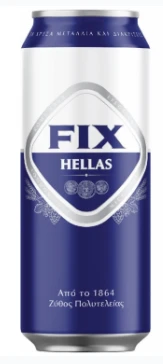 Μπύρα Κουτί FIX HELLAS 500ml