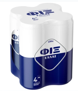 Μπύρα Κουτί FIX HELLAS 500ml (4x500ml)