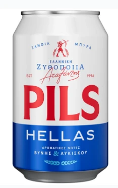 Μπύρα Κουτί PILS HELLAS 330ml