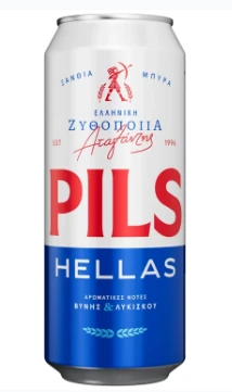 Μπύρα Κουτί PILS HELLAS 500ml