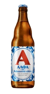 Μπύρα Φιάλη με Θαλασσινό Αλάτι ΑΛΦΑ 500ml