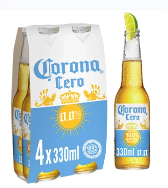 Μπύρα Φιάλη Χωρίς Αλκοόλ Cero CORONA 330ml (4x330ml)