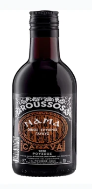 Ερυθρός Γλυκός Οίνος Nama ROUSSOS WINERY 187ml