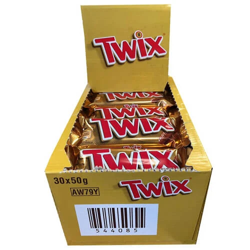 Σοκολάτα TWIX 50gr (30x50gr)