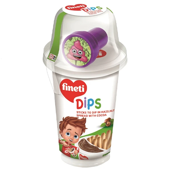 Στικς με Πραλίνα Dips FINETI 45gr
